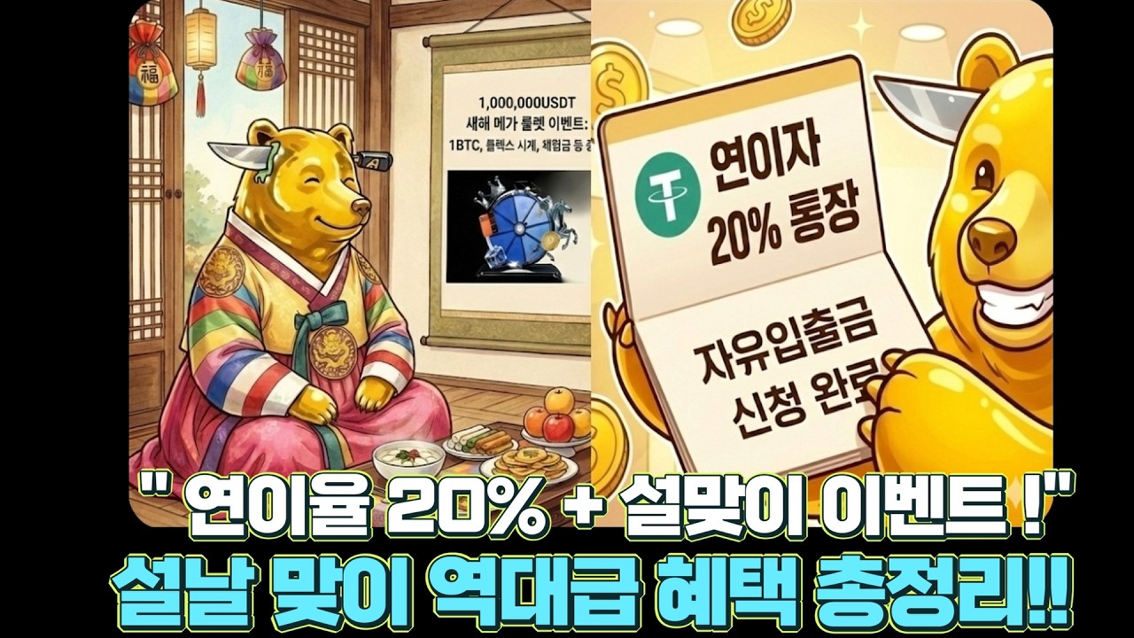 연이율 20%? 코인 하락장에 원금 보장받으며 이자 받는 법 (ft. BTCC 롤렉스 이벤트)