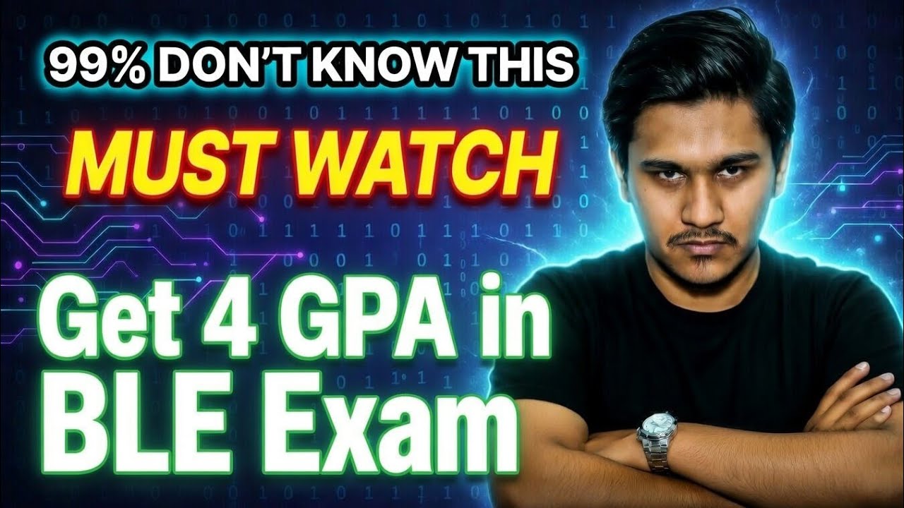 4 GPA Hack for BLE English 😳 Top Secret Strategy 2082