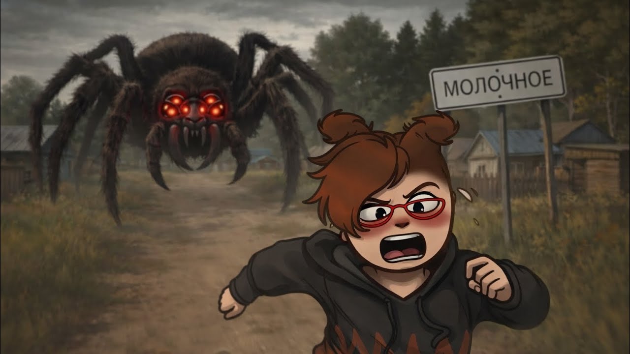 Я занялся кексом с пауками в игре Село молочное @MAKUS-STUDIO 