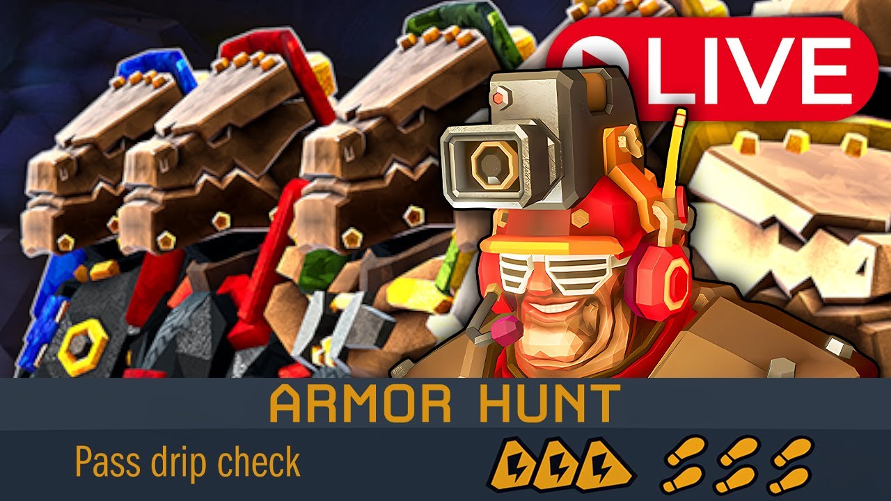 Deep Rock Galactic Scale Brigade Armor Hunt
