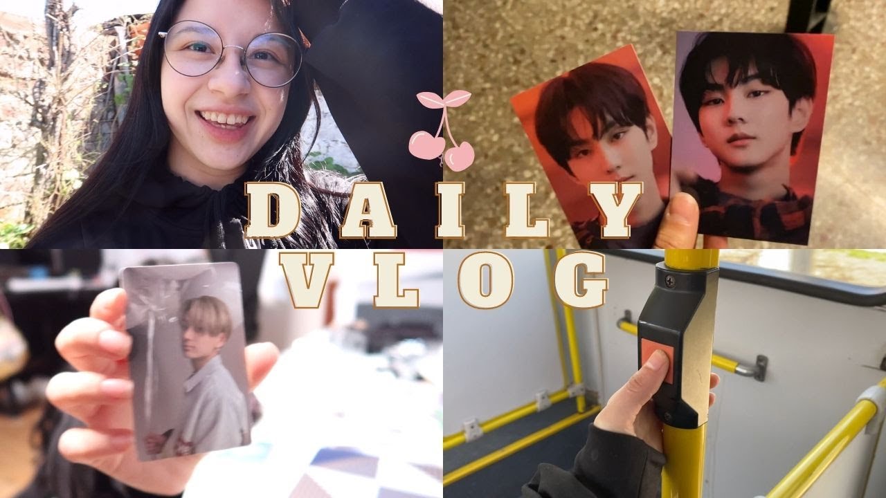 daily vlog ☁ día tranquilo, unboxings, enhypen albums, haciendo paquetes