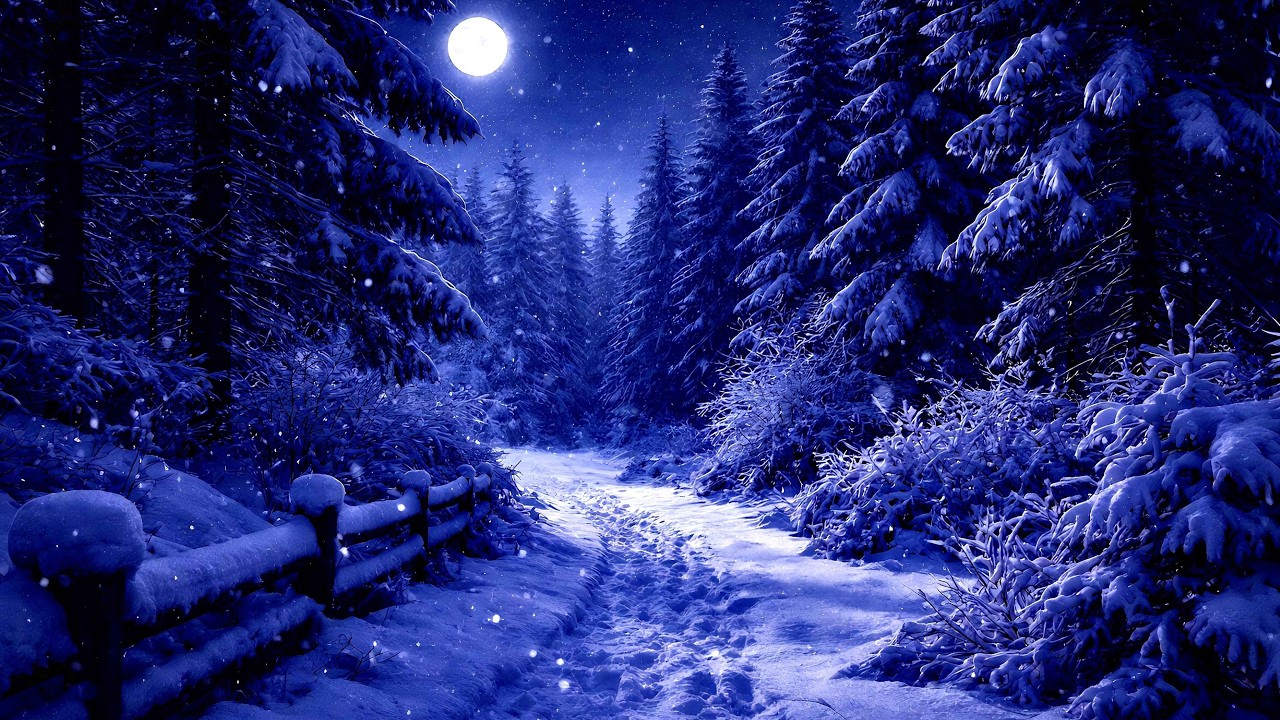 January Night Snowfall ❄️ Calm Lo-Fi Chillhop for Focus, Study & Late Nights