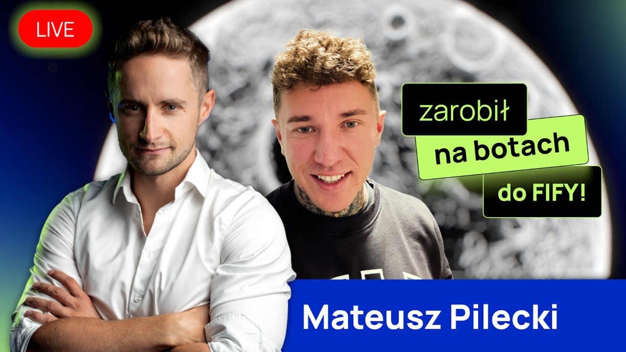 Mateusz Pilecki: Jak odmienić Swoje życie używając bot&oacute;w w Fifie | Na żywo z Jarzombkiem