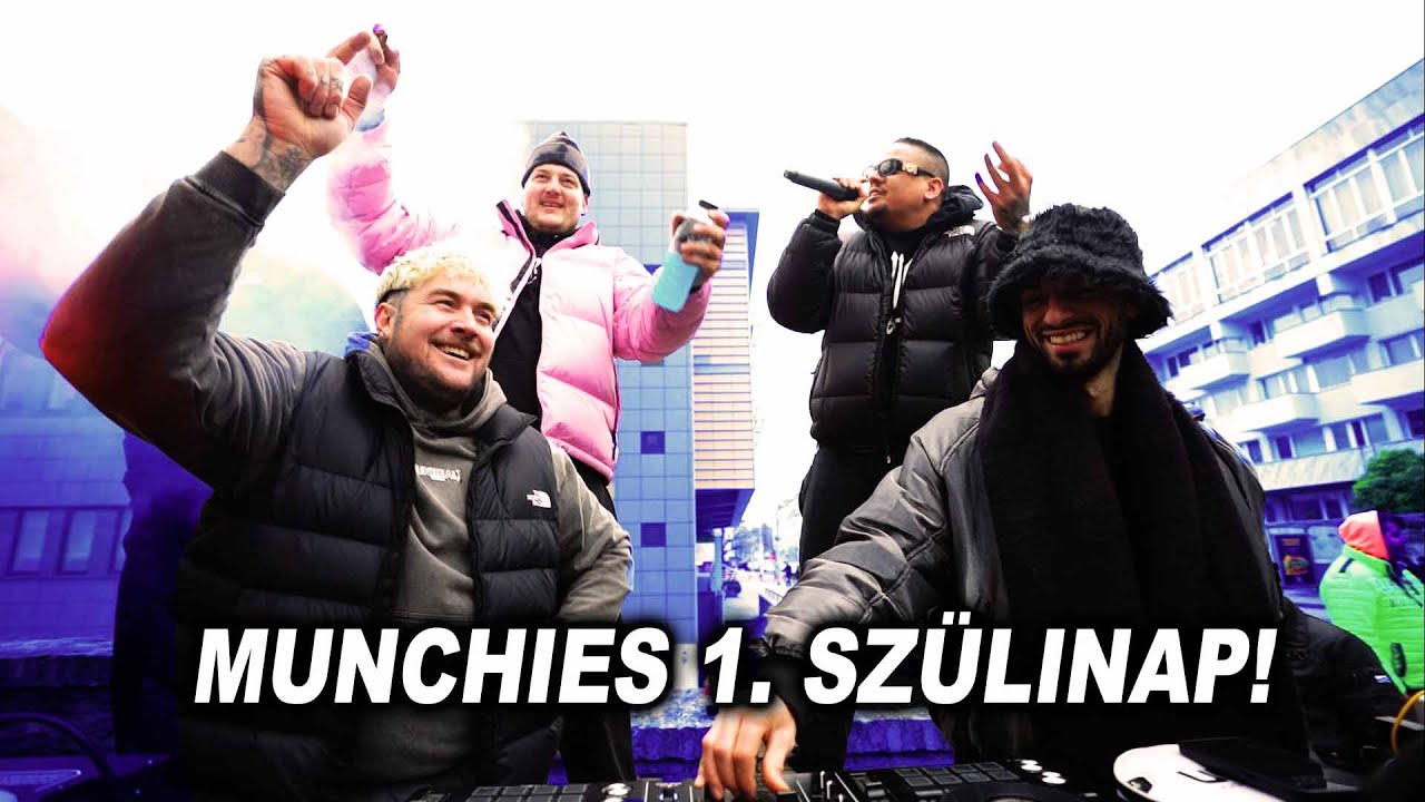 MUNCHIES 1. SZÜLINAP! 🎂🔥🧀