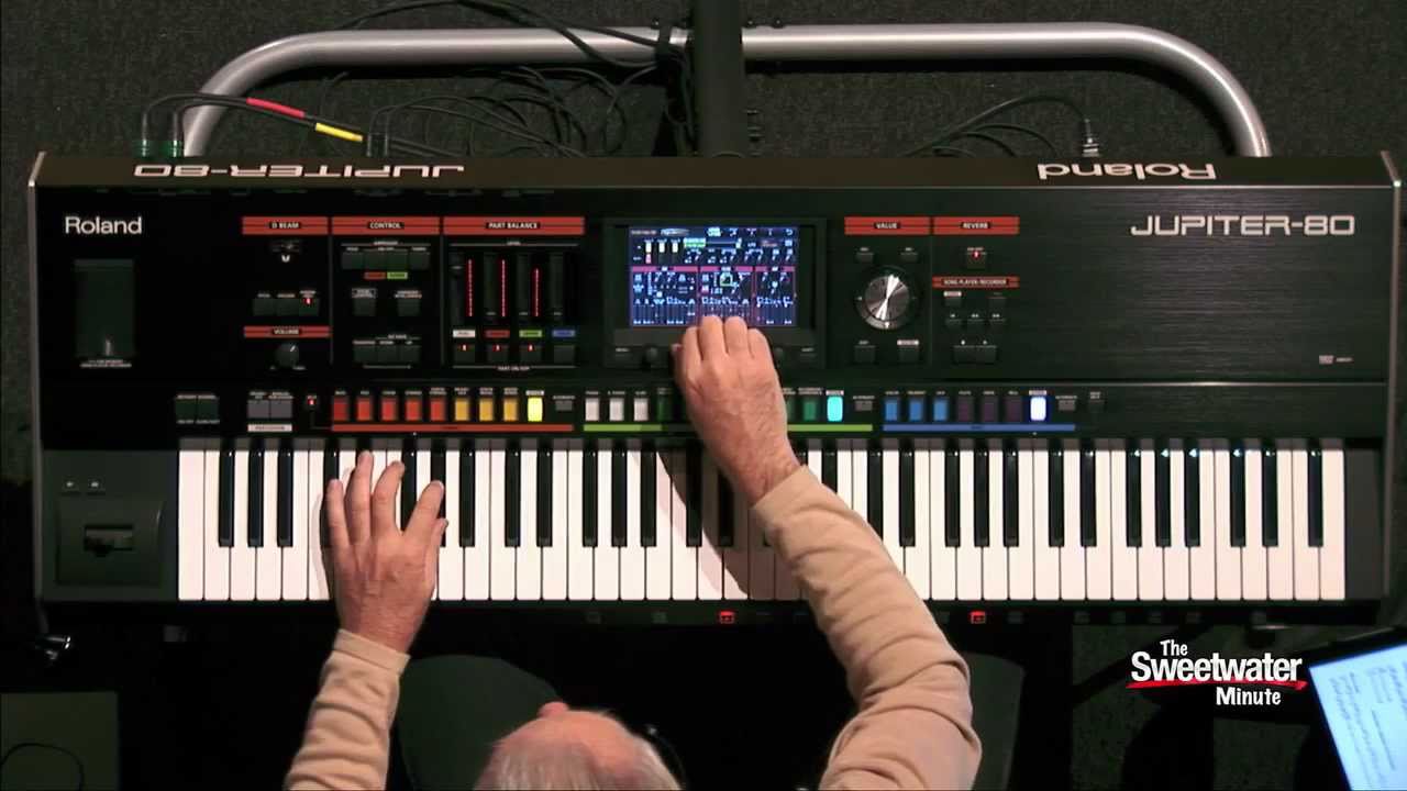 Sweetwater Minute - Vol. 102 Roland Jupiter-80 demo