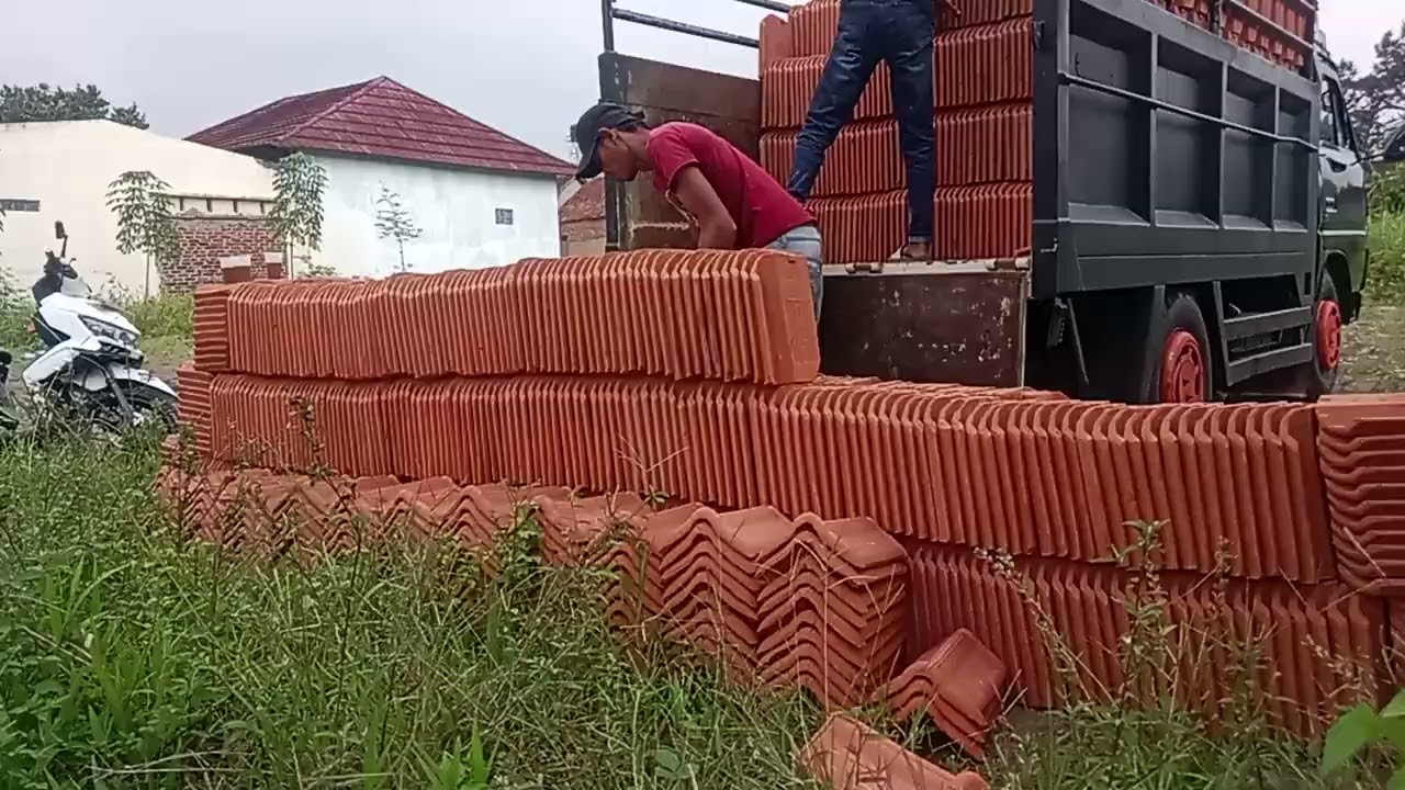 alhamdulillah pesanan bpk adip udah sampai genteng sokka plentong cepak kw1