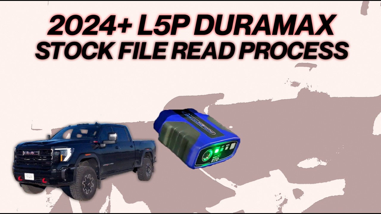 2024+ L5P Duramax: чтение заводских файлов ECM и TCM с помощью HP Tuners MPVI4/RTD4 | Пошаговое р...