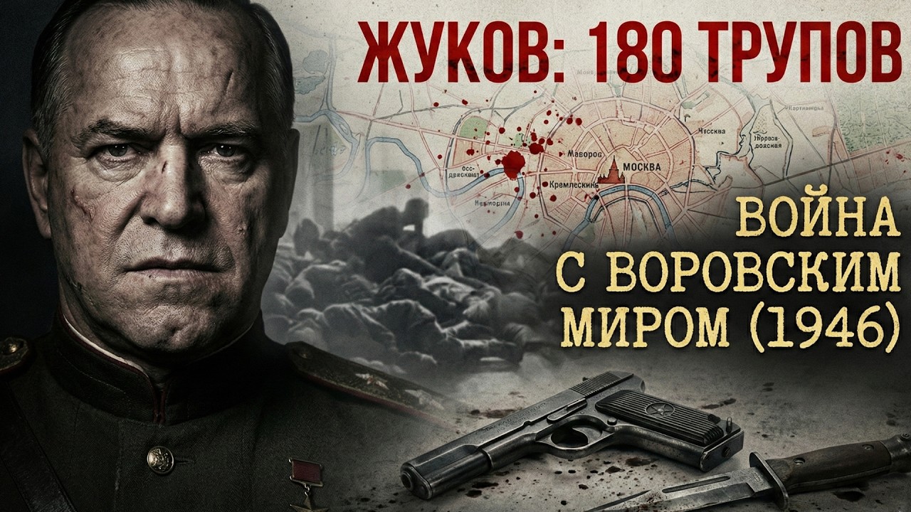 ЖУКОВ vs ВОРЫ В ЗАКОНЕ: 180 трупов за 3 дня! Сталин в шоке!