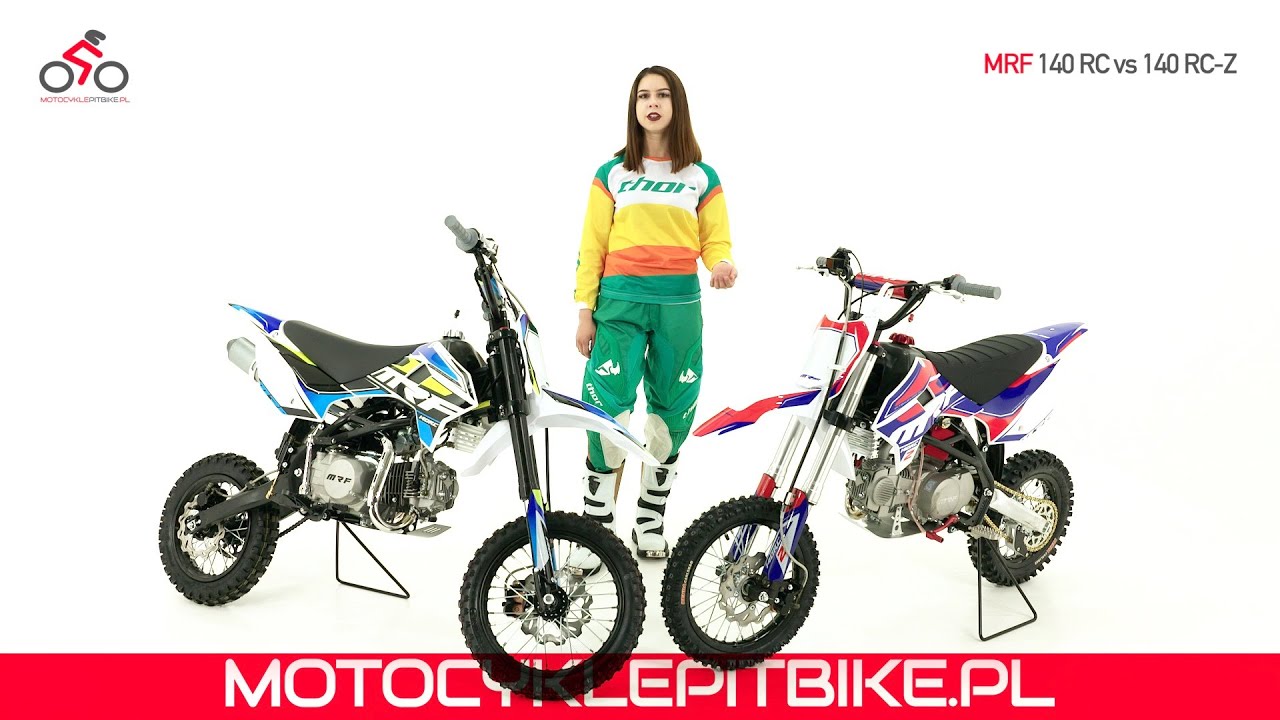 Porównanie mini crossów MRF 140 RC i MRF 140 RC-Z modele 2020 - motocyklepitbike.pl
