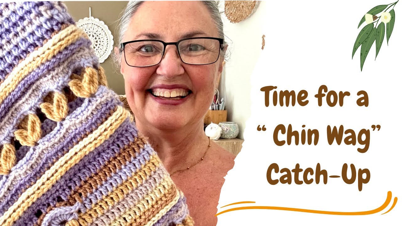 Lots to share with you, join with me in a good old “Chin wagging time”☕️🧶😆🤣🍃🌾🌿 #crochet #yarnlove 