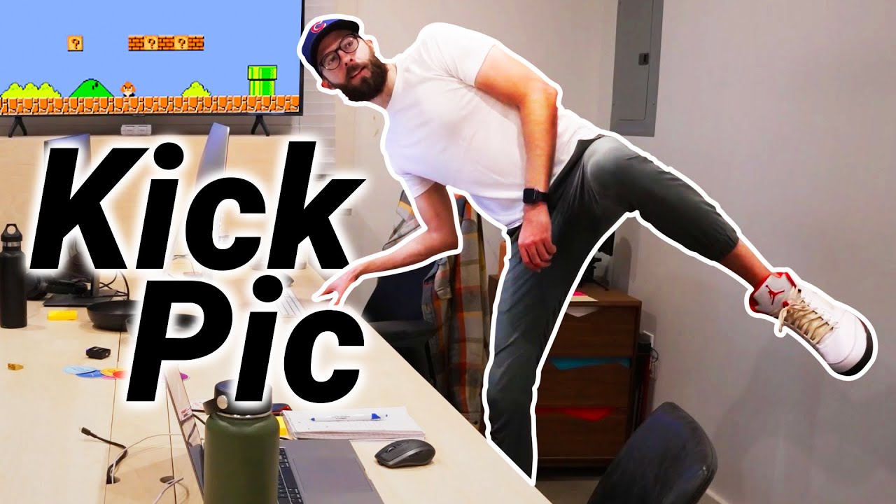 Chris Sends His Wife a Kick Pic - WTTW 01