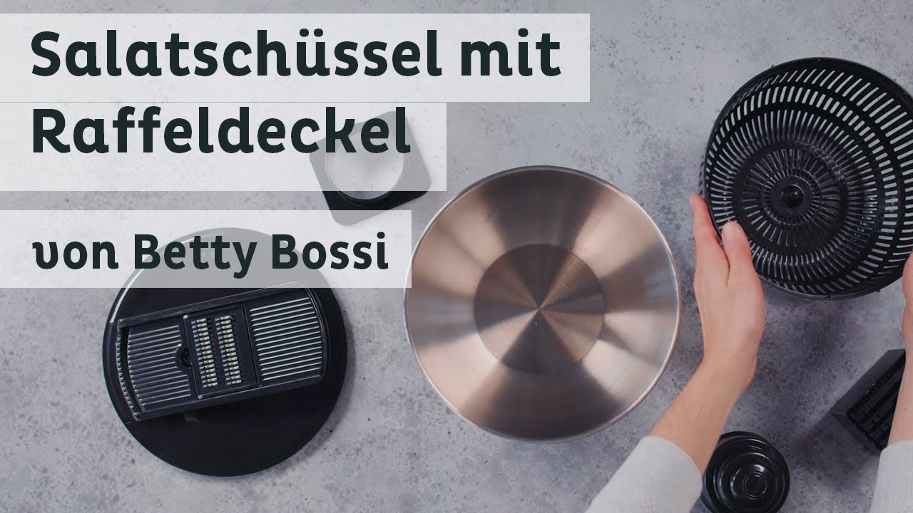 Salatschüssel mit Raffeldeckel - Produkt von Betty Bossi