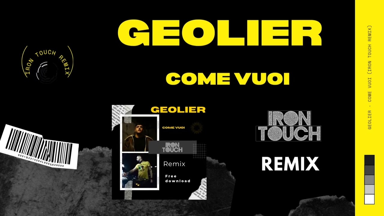 Geolier - Come Vuoi (Iron Touch Remix)