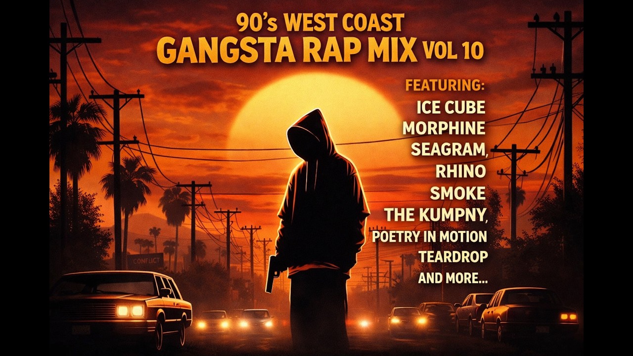 Throwback 90s West Coast Gangsta Rap Mix | G-Funk Vibes Ft. Ice Cube & More 🔥 