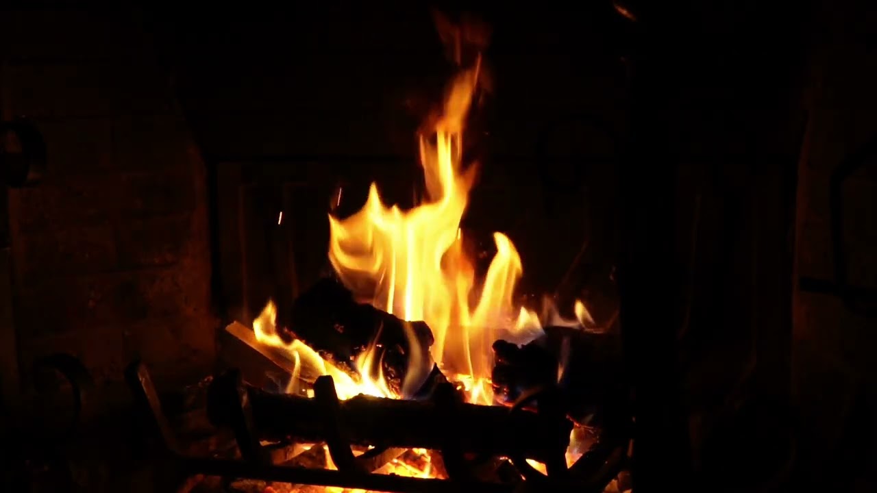 🔥 Fireplace Evenings Of Calm: Crackling Sounds, Burning logs, And The Serenity Of Pure Relaxation.