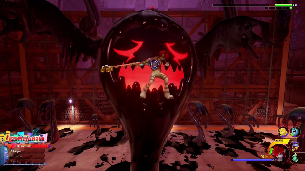Kingdom Hearts III Re Mind [Handicap]: Combat contre l'Immondice