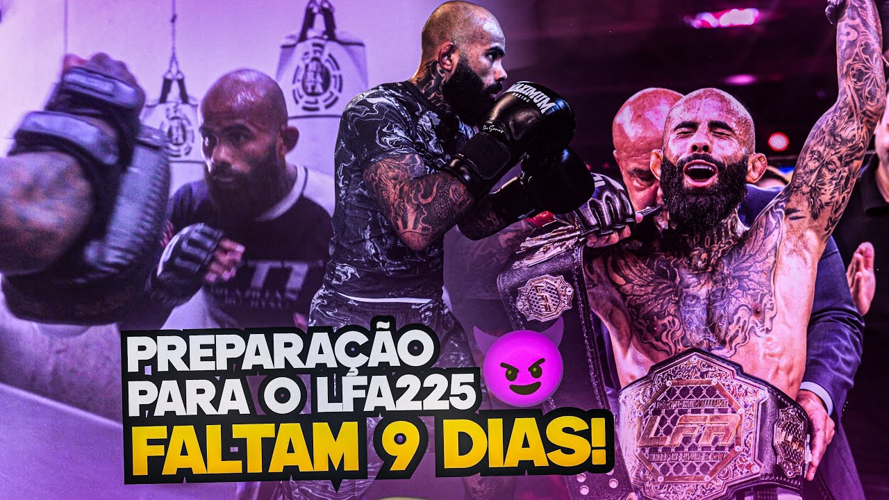 AJUSTES FINAIS PARA O LFA 225 - FALTAM 9 DIAS! | VTT 
