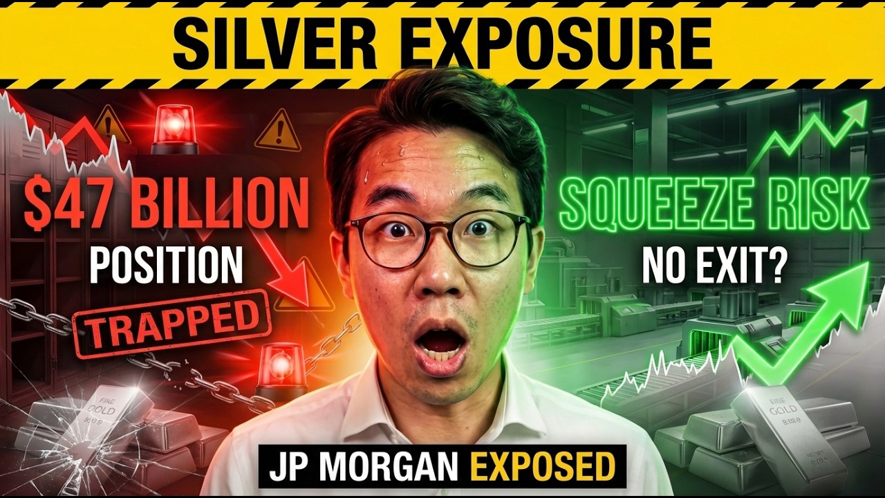 JP MORGAN TRAPPED: $47 Billion Silver Position EXPOSED - They Can't Escape This
