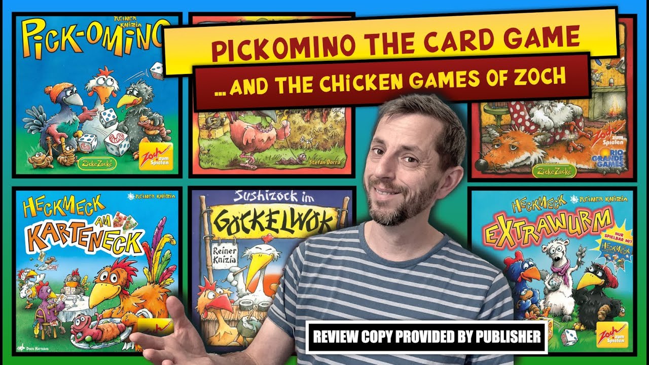 PICK-OMINO The Card Game... and the chicken games of Zoch *Heck Meck am Karteneck*