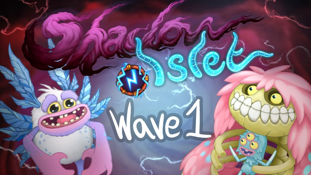 Shadow Islet Supercharged - Wave 1 (ANIMATED) (My Singing Monsters)