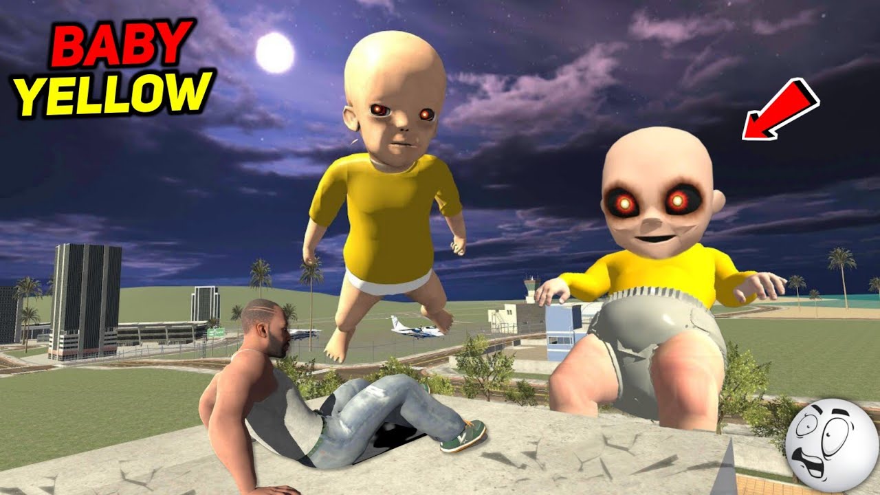ভুল করে Baby In Yellow কবলে পরলাম😨 | Indian bikes driving 3d | The baby in yellow | horror game