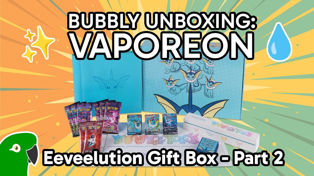 Подарочная коробка Eeveelution - Часть 2 💦 VAPOREON💦