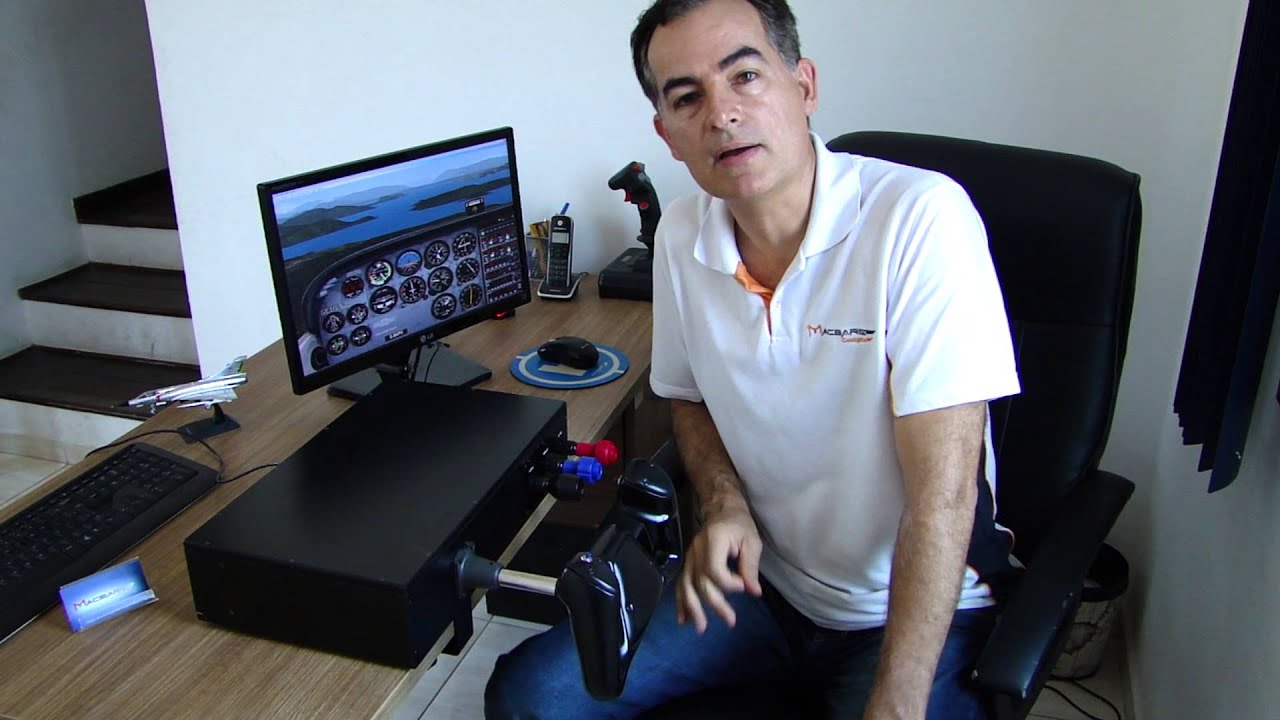 Mac Yoke + TPM Manche Joystick review Flight Simulator e X-Plane