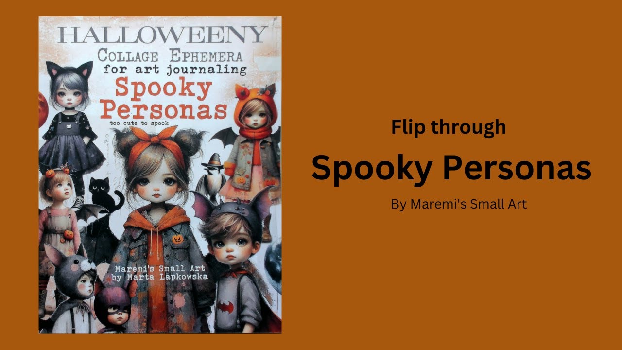 Flip through Spooky Personas by Maremi's Small Art  #collage