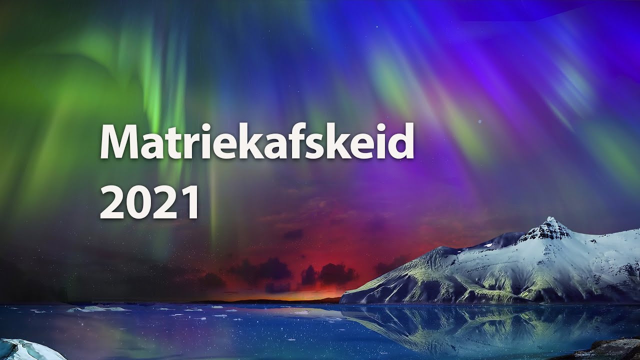 Matriekafskeid 2021