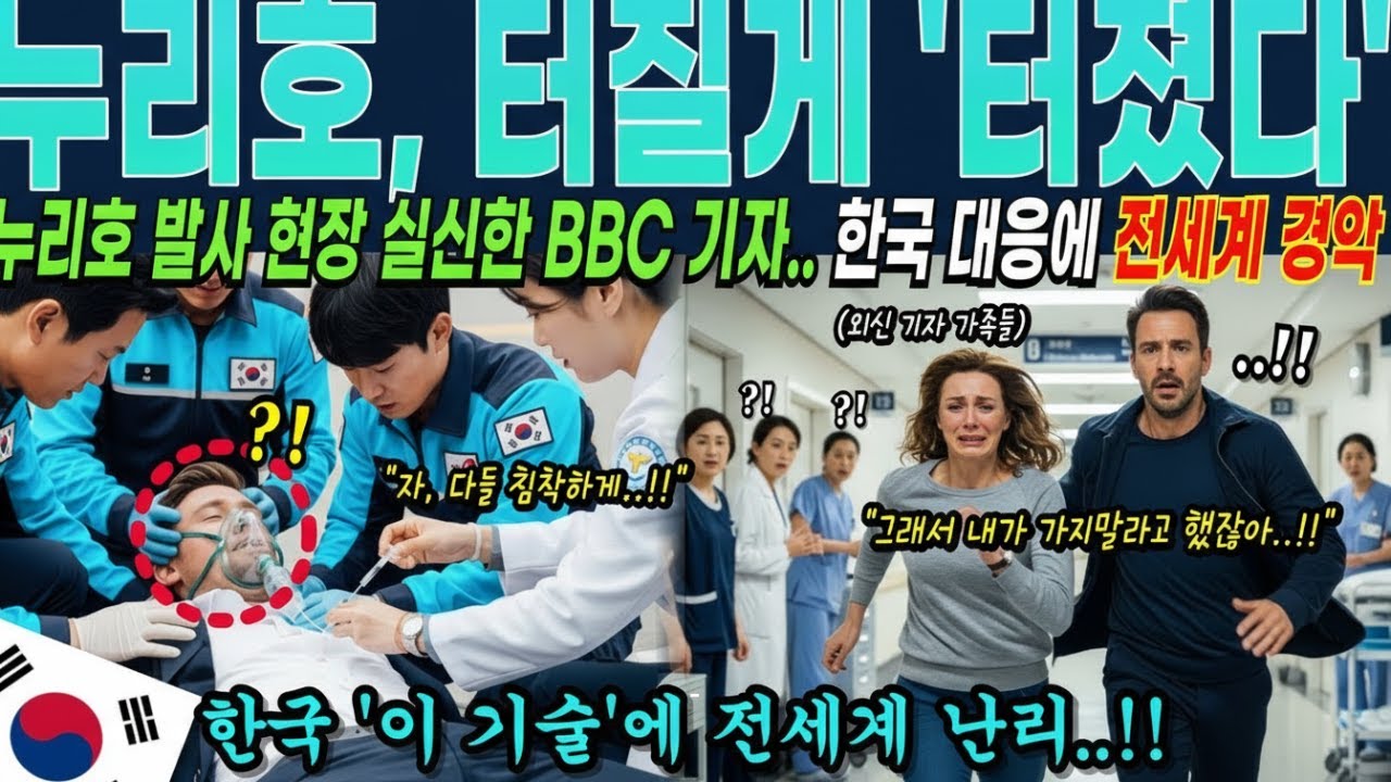 [해외감동사연] "전세계를 주목시킨 한국의 핵심 기술" 한국 누리호 성공 특보에 미국 영국 발칵 뒤집혔다!!