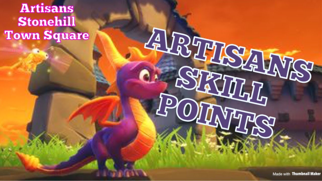 Spyro 1: ALL ARTISANS SKILL POINTS (Spyro Reignited Trilogy)