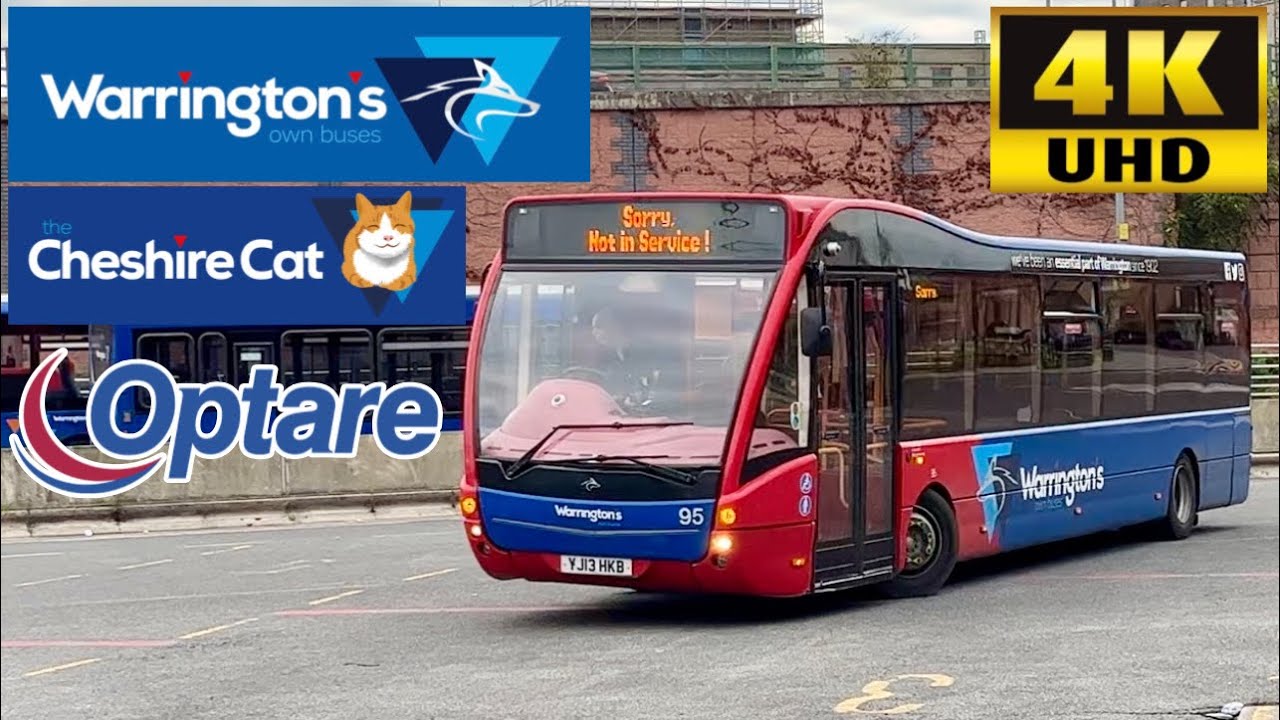 [Warrington’s Own Buses​: The Cheshire Cat 8 Hatton, Appleton Thorn, Bank Quay Station] Optare Versa