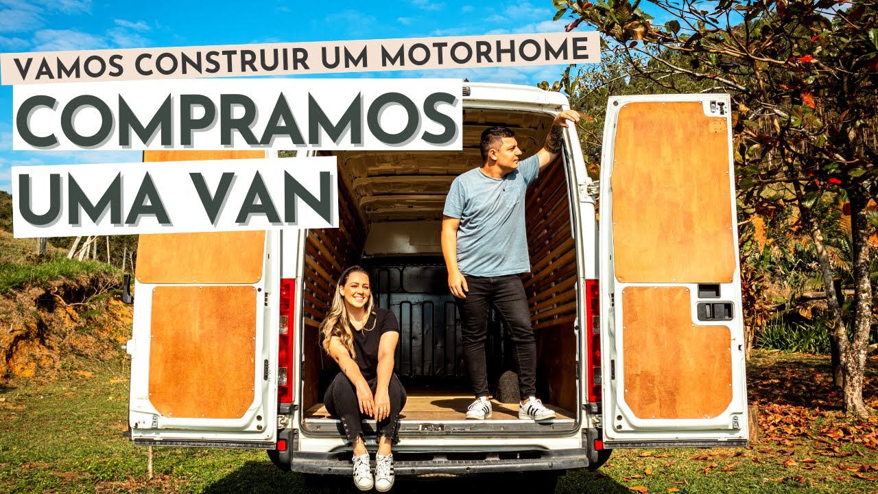 COMPRAMOS UMA VAN para construir um motorhome artesanal [passo a passo] | Iveco Daily 55c17