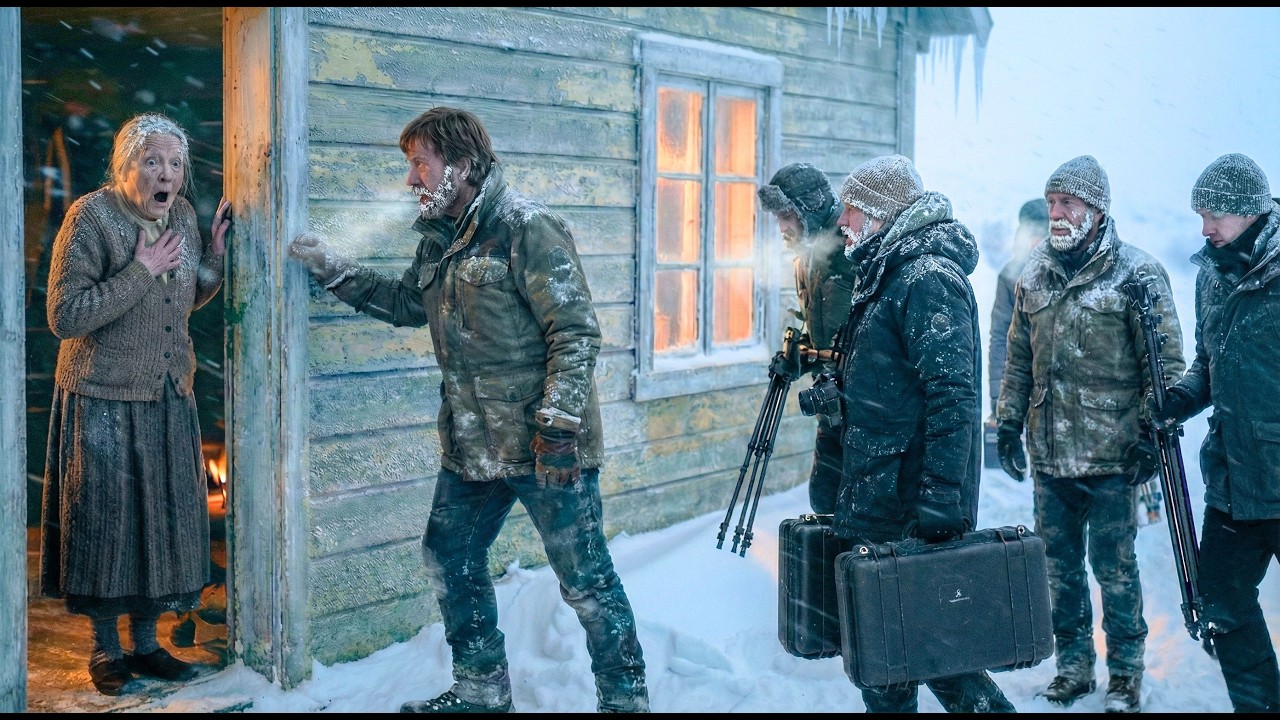 Old Lady Helped Chuck Noris Film Crew in a Blizzard —  You Won't Believe How This Ended