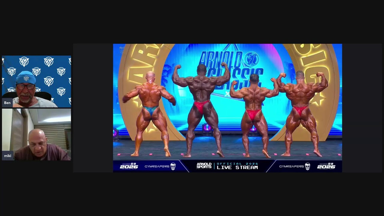 Arnold Classic Live Opn Bodybuilding!
