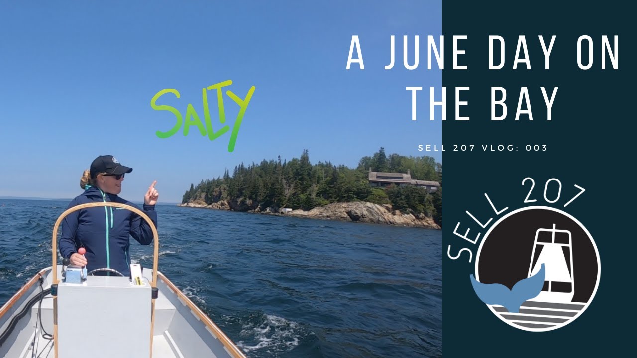Boat Trip: A calm day on Penobscot Bay. Sell 207 Vlog 003
