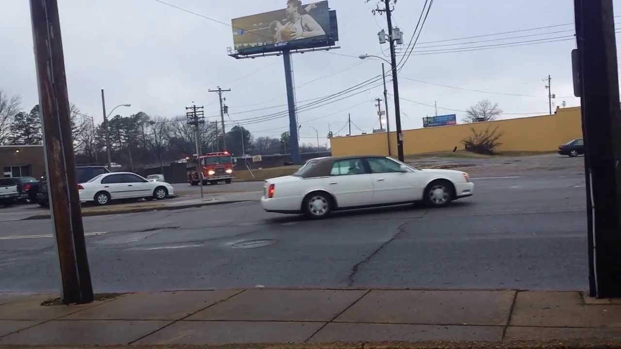 Engine #17 responding from Station #17(Memphis Fire Dept.)