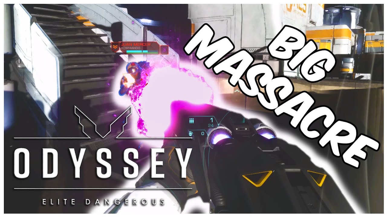 Elite Dangerous My FIRST English Video: Let's make a big Massacer