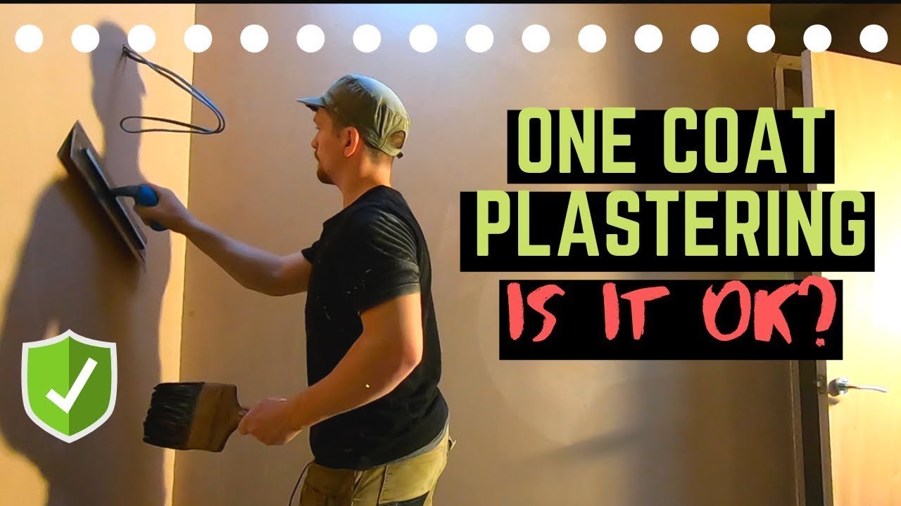 One Coat Plastering | Is It Ever OK To Do??? (TEST)