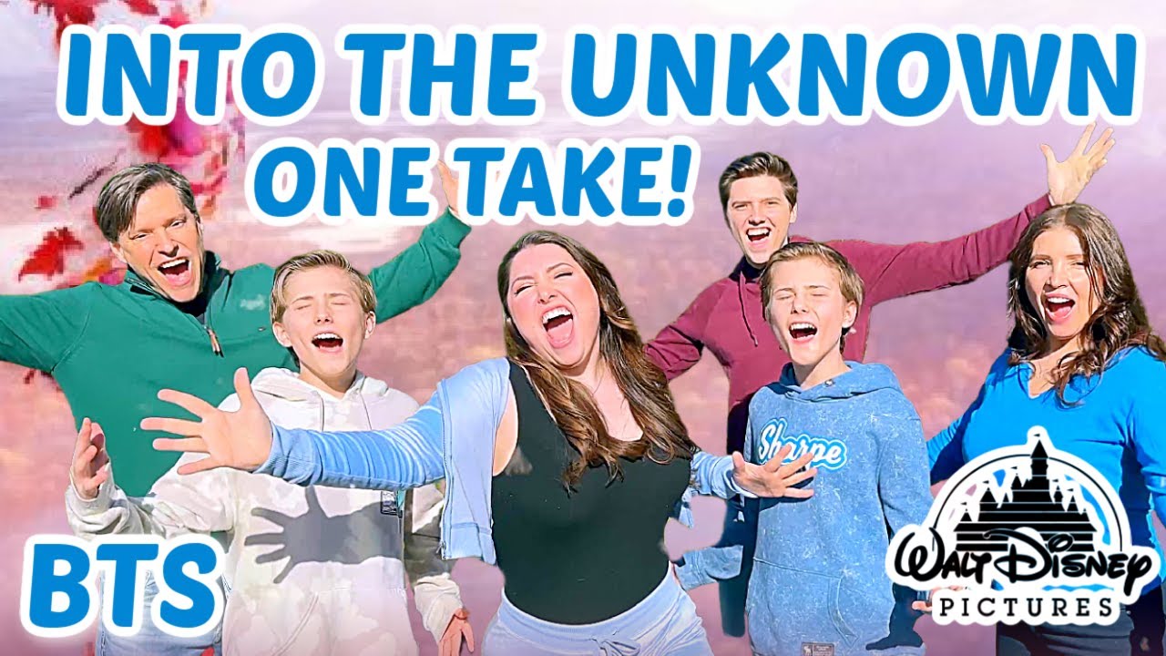 Disney's Into the Unknown in ONE TAKE Behind the Scenes!!❄️