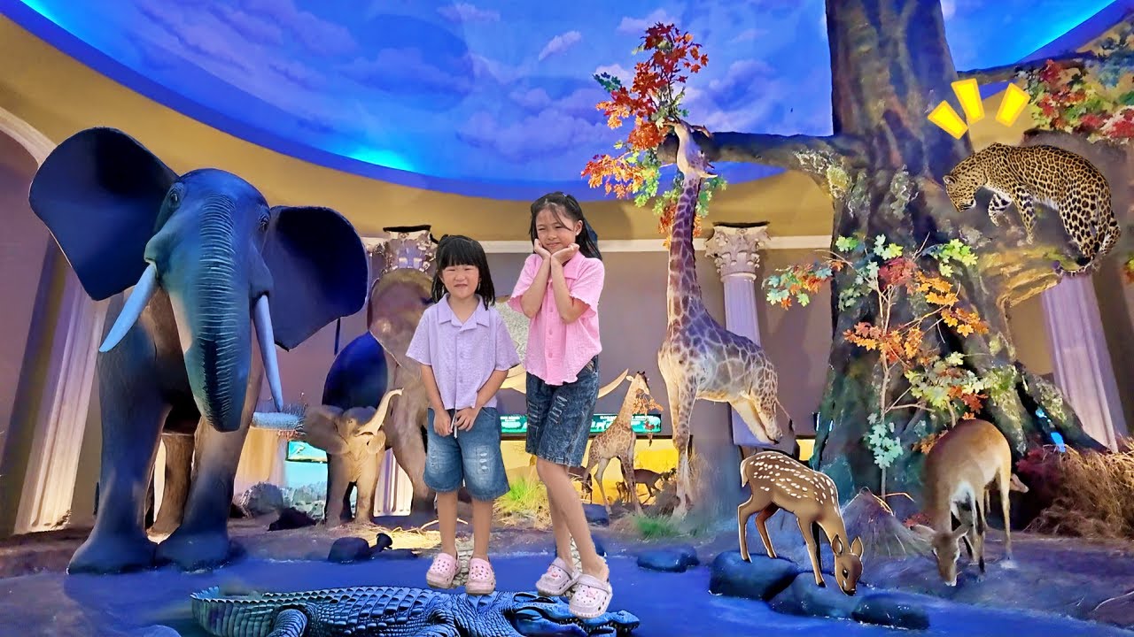 Melihat Hewan Yang Di Awetkan di Museum Satwa Binatang Edukatif - Jatim Park