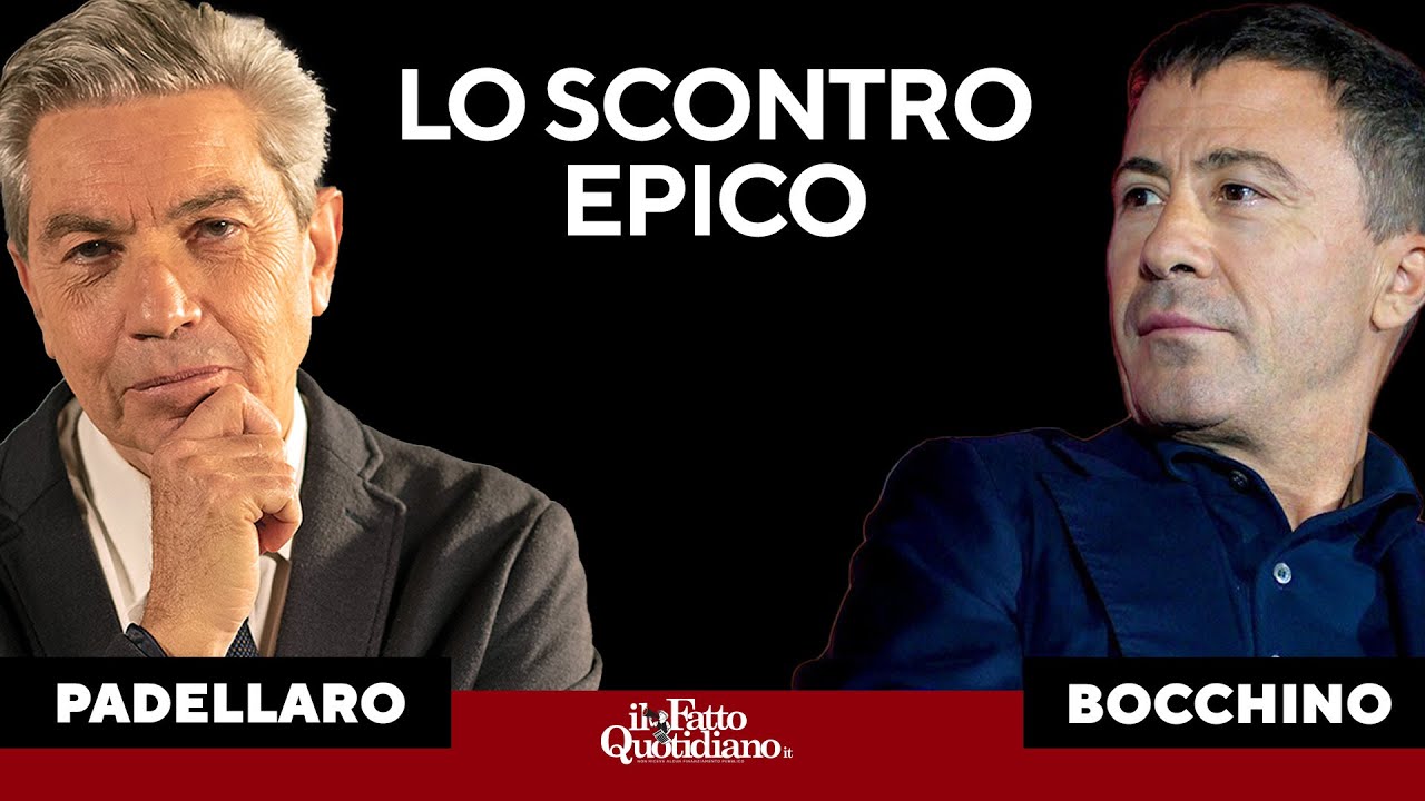 Lo scontro epico: Bocchino insulta Murgia ed elogia Meloni, Padellaro minaccia di lasciare il palco
