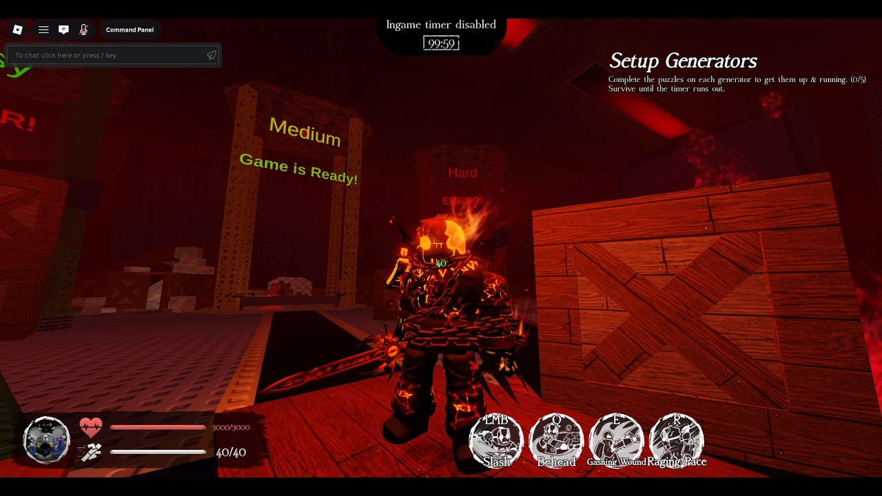 Playing Forsaken during Friday the 13th