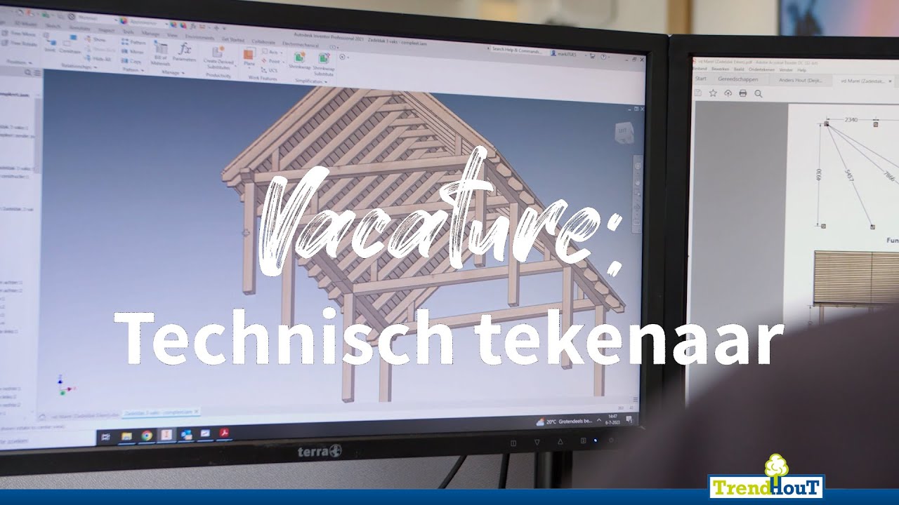 Trendhout Vacature | Technisch tekenaar