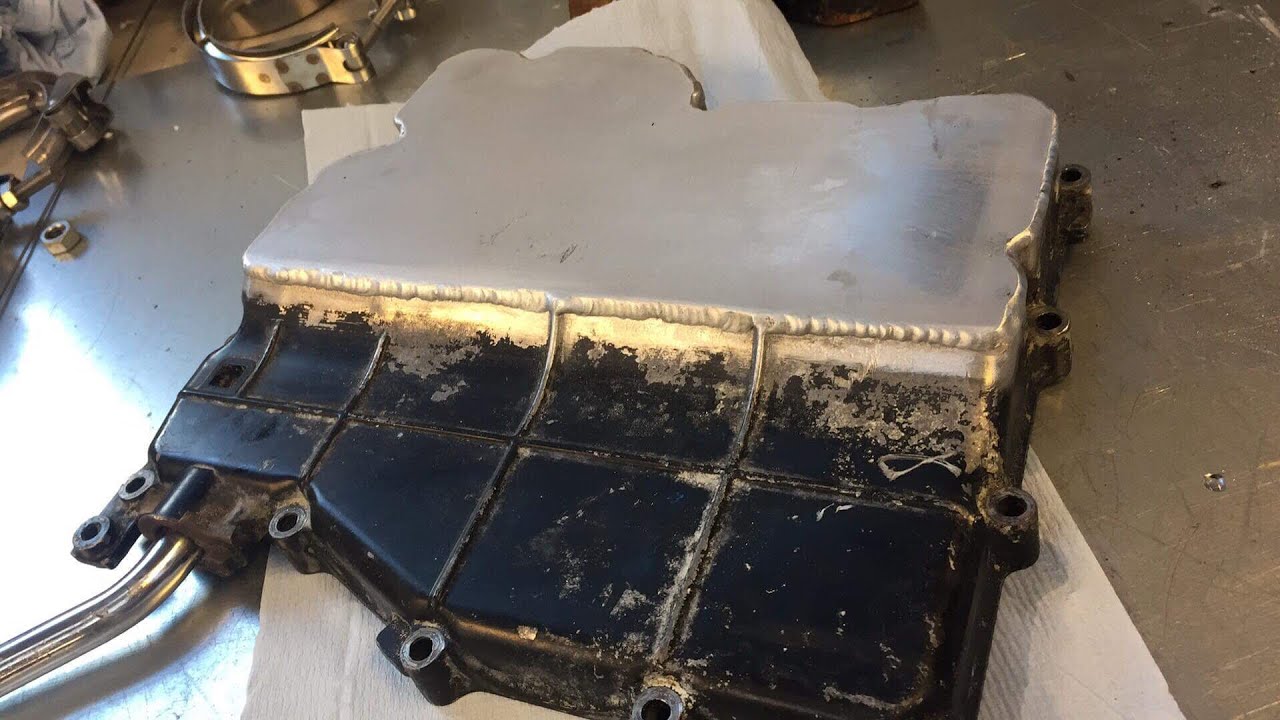 Tig Welding Cast Aluminium Sump With R-tech 170