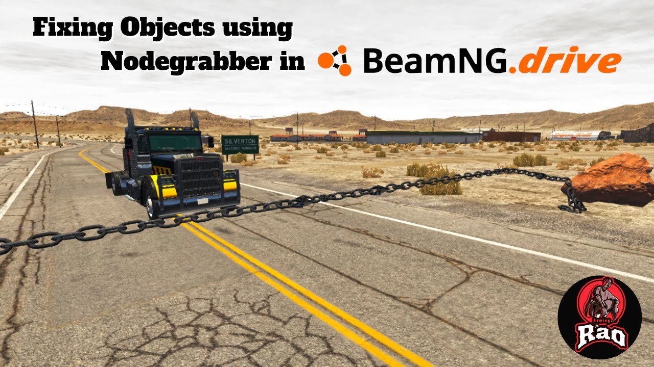 Fixing Objects Using Nodegrabber in BeamNG.Drive | HINDI | 2021