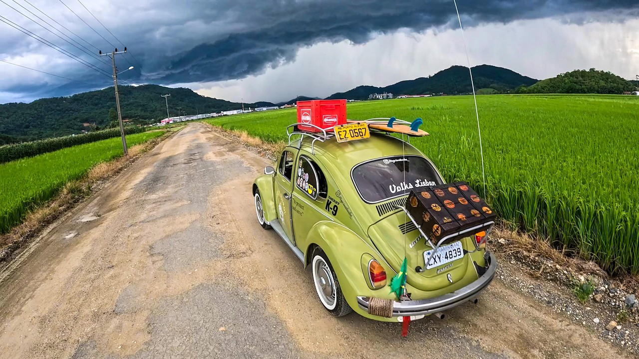 ACELEREI O FUSCA PRA FUGIR DA TEMPESTADE