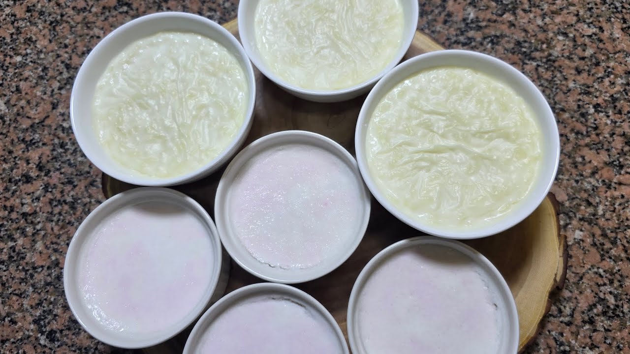 ​بدون تعقيد..الطريقة الأصلية لعمل الزبادي المتماسك والأرز بلبن كريمي بوش مكشكش #رز_بلبن #زبادي #سحور