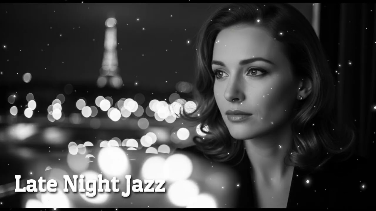 Paris Night Jazz Café | Smooth Sounds for Late Night Relaxing