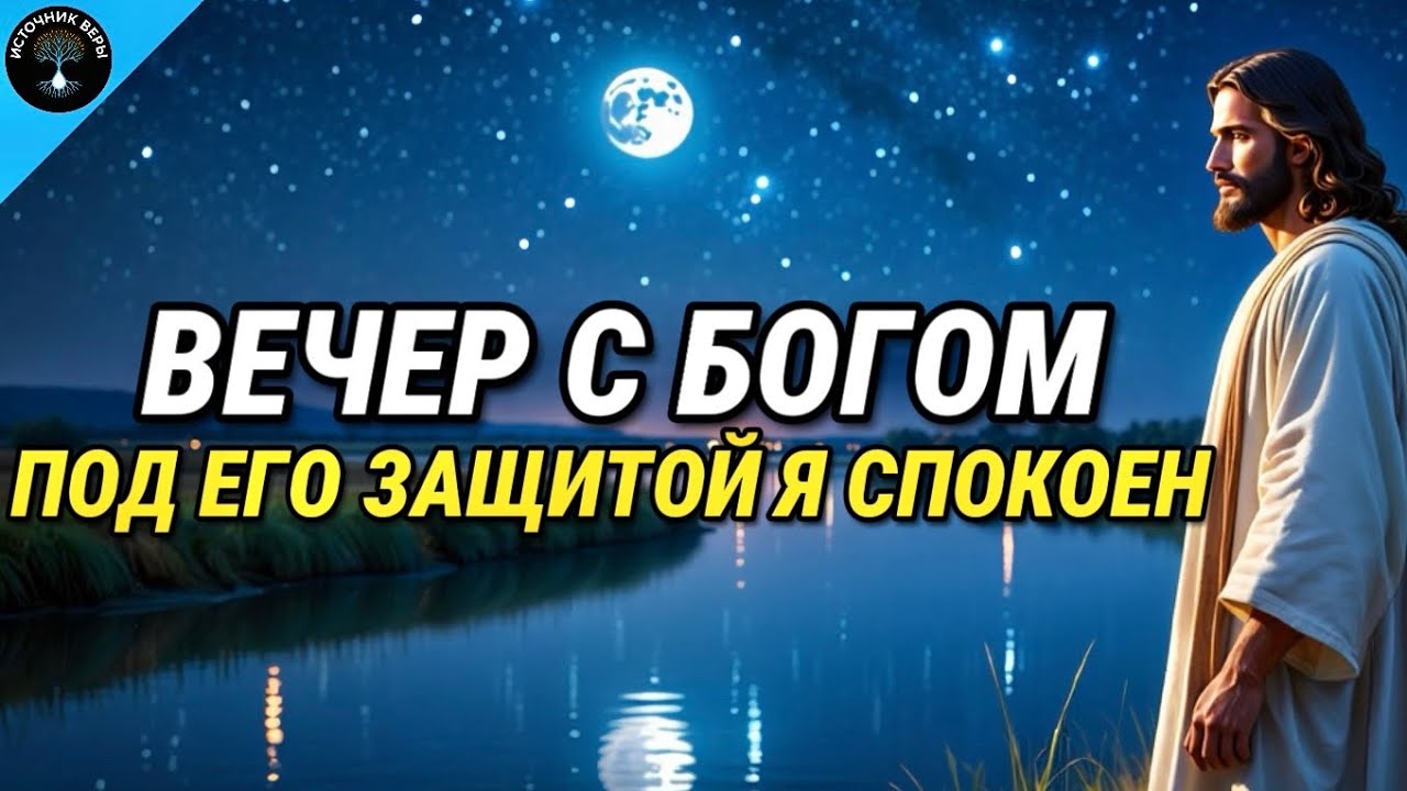 Вечерняя Молитва: Под Его Защитой я Спокоен